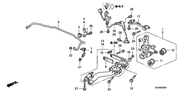 Rear Lower Arm for 2005 Honda Civic #0