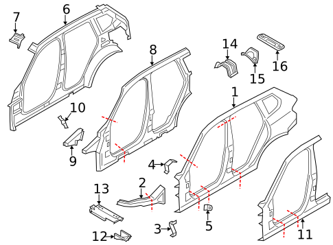 Uniside for 2015 BMW X4 #0