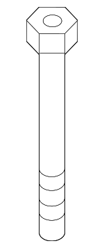 7148737759 - Body: Outer Reinforced Bolt for BMW: 330e, 330e xDrive, 330i, 330i xDrive, 430i, 430i xDrive, i4, M3, M340i, M340i xDrive, M4, M440i, M440i xDrive, X3 Image