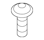 7147404896 - Body: Outer Support Screw for BMW: 330e, 330e xDrive, 330i, 330i xDrive, 430i, 430i Gran Coupe, 430i xDrive, 430i xDrive Gran Coupe, i4, M3, M340i, M340i xDrive, M4, M440i, M440i Gran Coupe, M440i xDrive, M440i xDrive Gran Coupe, X1, X2 Image