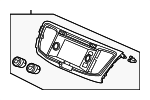 39170T3WA81 - : Control Panel for Honda: Accord Image