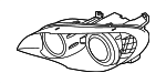63117287018 - Electrical: Headlamp Assembly for BMW Image