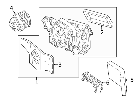 Blower Motor & Fan for 2019 Audi A4 Quattro #0