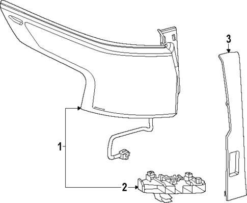 Combination Lamps for 2024 Toyota Sequoia #0