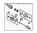 8889644750 - : Axle Assembly for Isuzu Image