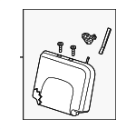 8730682Z10 - Body: Seat Back Assembly for Suzuki Image