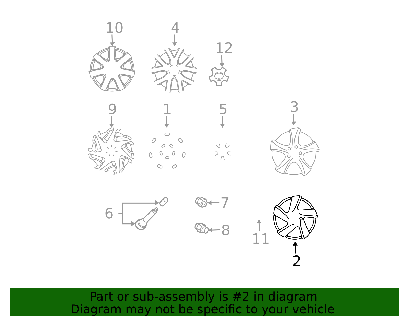 9965-54-7060 - Wheel, Alloy 2003-2004 Mazda 6 | Mazda-Parts