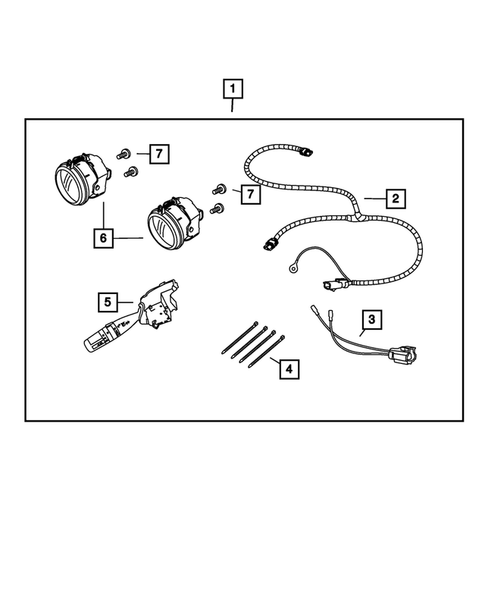 Fog Lights & Electrical for 2008 Dodge Caliber #0