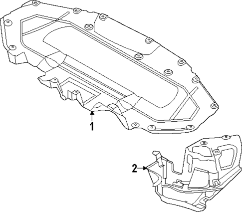 Splash Shields for 2025 BMW 750e xDrive #2