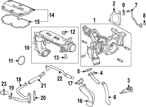 Turbocharger & Components for 2024 Acura Integra #0