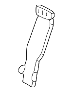 88394L1500 - Body: Upper Duct for Hyundai: Santa Cruz, Sonata, Tucson Image