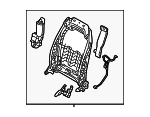 89410CW010 - : Seat Back Frame for Hyundai: Tucson Image