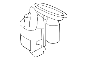 16118077484 - Fuel System: Fuel Pump for BMW: M2, M3, M4 Image