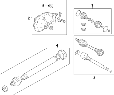 Propeller Shaft for 2022 Land Rover Range Rover #0