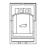 61317948786 - Body: Trunk Lid Switch for BMW: 228i Gran Coupe, 228i xDrive Gran Coupe, 330e, 330e xDrive, 330i, 330i xDrive, 430i, 430i xDrive, M235i xDrive Gran Coupe, M3, M340i, M340i xDrive, M4, M440i, M440i xDrive Image