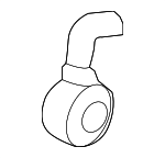 4F0422897A - : Elbow for Audi Image