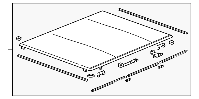 19416977 - Bed Tonneau Cover 2019-2026 GM | Chevrolet Parts Direct