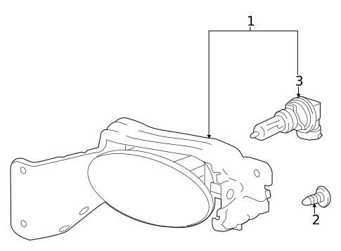 Fog Lamps for 2010 Honda Accord Crosstour #0