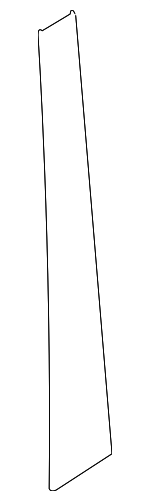 BP4K508W3B - Body: Applique for Mazda: 3 Image