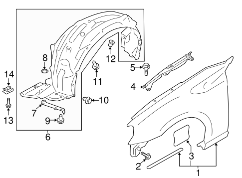 Fender & Components for 2020 Toyota 86 | Toyota of Anaheim Parts