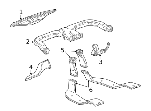 Ducts for 2022 Buick Encore #0