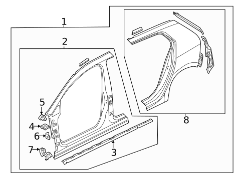 Uniside for 2023 Volkswagen GTI #0
