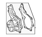 1610019385 - : Water Pump for Toyota: GR Corolla Image