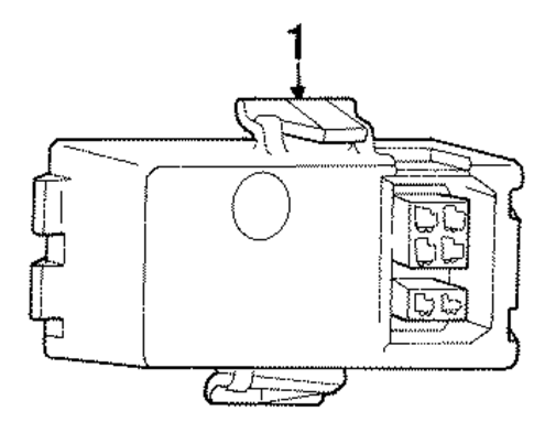 Daytime Running Lamp Components for 2001 Chrysler LHS #0