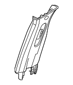 7UT57LXHAA - Body: Upper Center Pillar Trim for Mopar Image