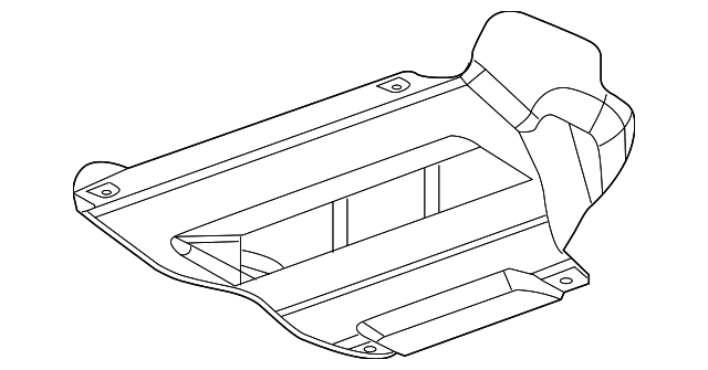 2015-2022 GM Underbody Splash Shield 23488327 | OEM Parts Online