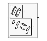 L2Y62648Z - : Brake Pads for Mazda: CX-7, CX-9 Image
