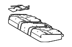 715030E080 - Body: Seat Cushion Pad for Lexus Image