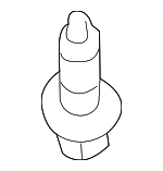 5249160010 - Body: Bumper Cover Bolt for Toyota: 4Runner, Land Cruiser, Sequoia Image