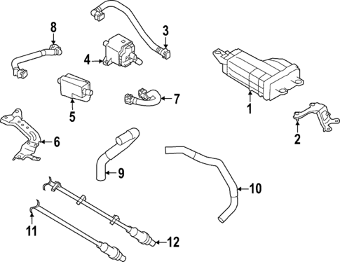 Emission Components for 2023 Toyota GR86 #0