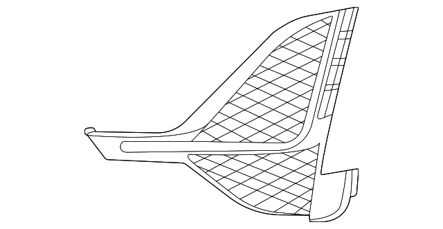 2020-2024 Cadillac CT5 Front Driver Side Fog Lamp Bezel 84301089 GM ...