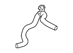 16551F0030 - Cooling System: Upper Hose for Lexus Image