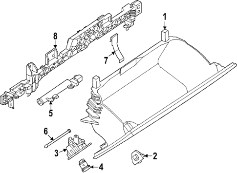 Glove Box for 2025 BMW M5 #0
