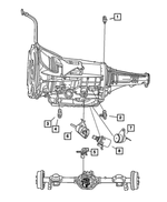 1BP02179AA - Electrical: Wheel Speed Sensor, Bproauto for Ram: 1500 Image