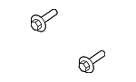 985181 - Body: License Plate Bracket Screw for Volvo Image