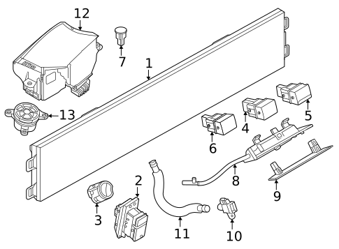 Switches, Solenoids & Actuators for 2025 Nissan Armada #0