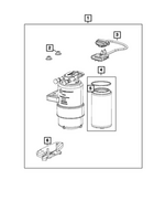 68210881AB - Fuel: Fuel Supply Jumper for Ram: 1500, 1500 Classic Image