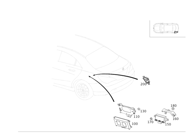 2179004301 - Electrical Equipment and Instruments: Control Unit for Mercedes-Benz Image image