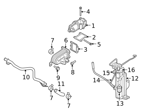 Emission Components for 2006 Jeep Liberty #0