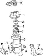 2811133120 - Engine: Cover for Hyundai Image