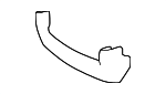 7186742040C0 - Body: Front Cover for Toyota Image