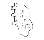 510350C040 - Body: Mount Plate for Toyota: Sequoia, Tundra Image