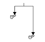 MS450177 - Body: Front Trim Screw for Mitsubishi Image
