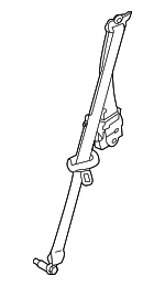 888451LA2A - Electrical: Belt &amp; Retractor for Nissan: Armada Image