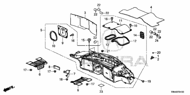 Trunk Box for 2018 Acura NSX #0