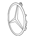 2538107602 - Body: Emblem for Mercedes-Benz Image